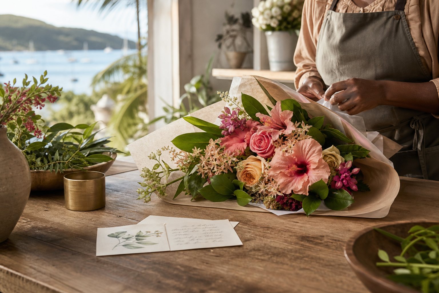 How to Send Flowers to the U.S. Virgin Islands from Abroad
